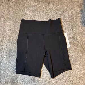 NWT Athleta Black Women's biker shorts